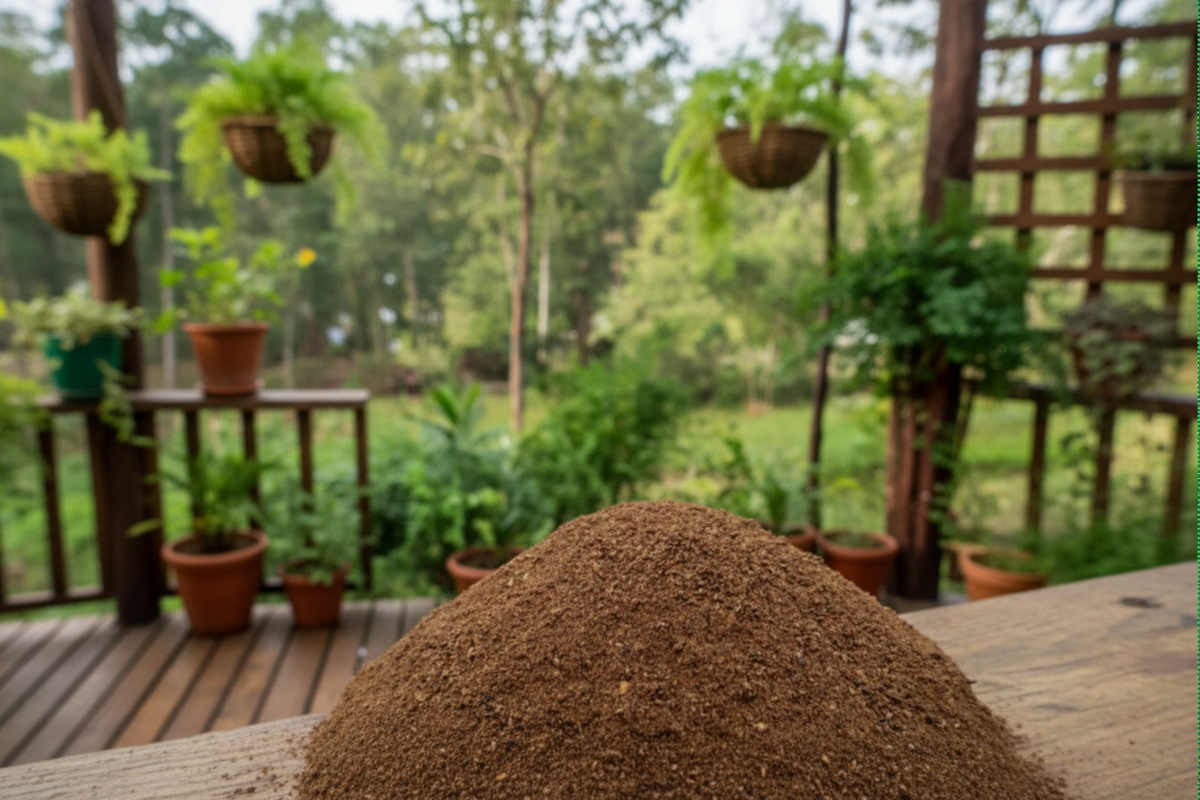 Oil Cake based plant nutrient