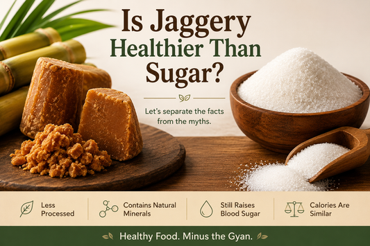 Is jaggery really healthier than sugar?