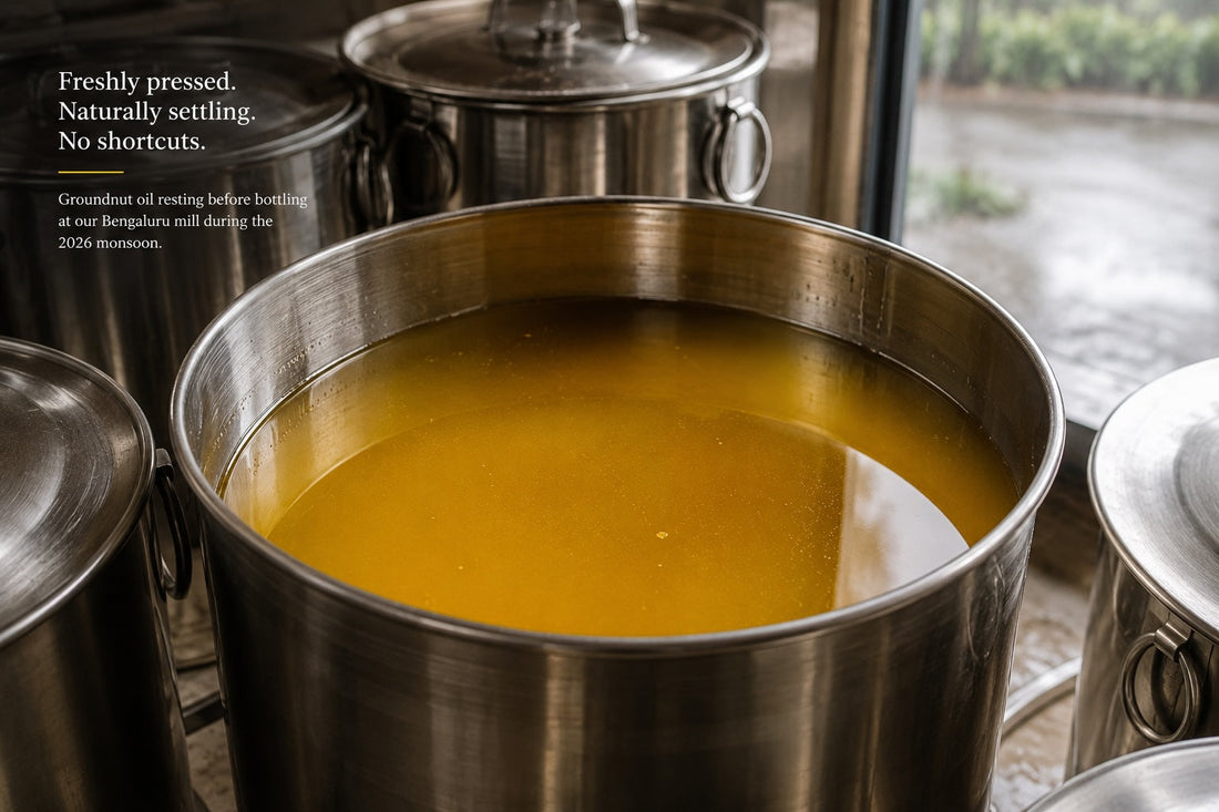 Cold Pressed Oil & the Rainy Season