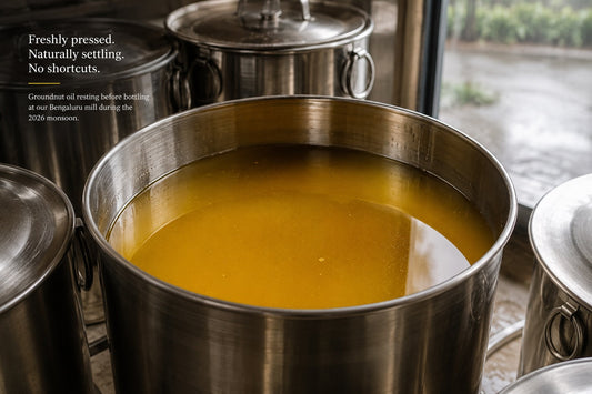 Cold Pressed Oil & the Rainy Season