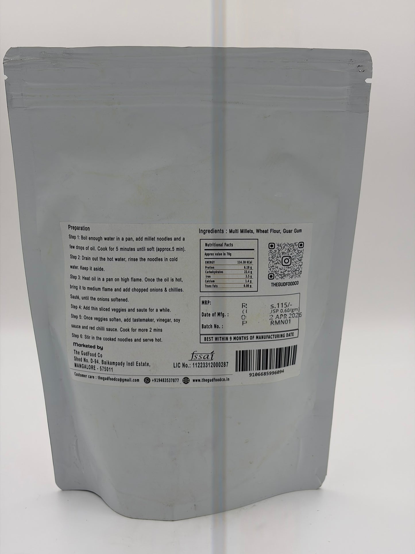 TGF-Multi Millet Noodles