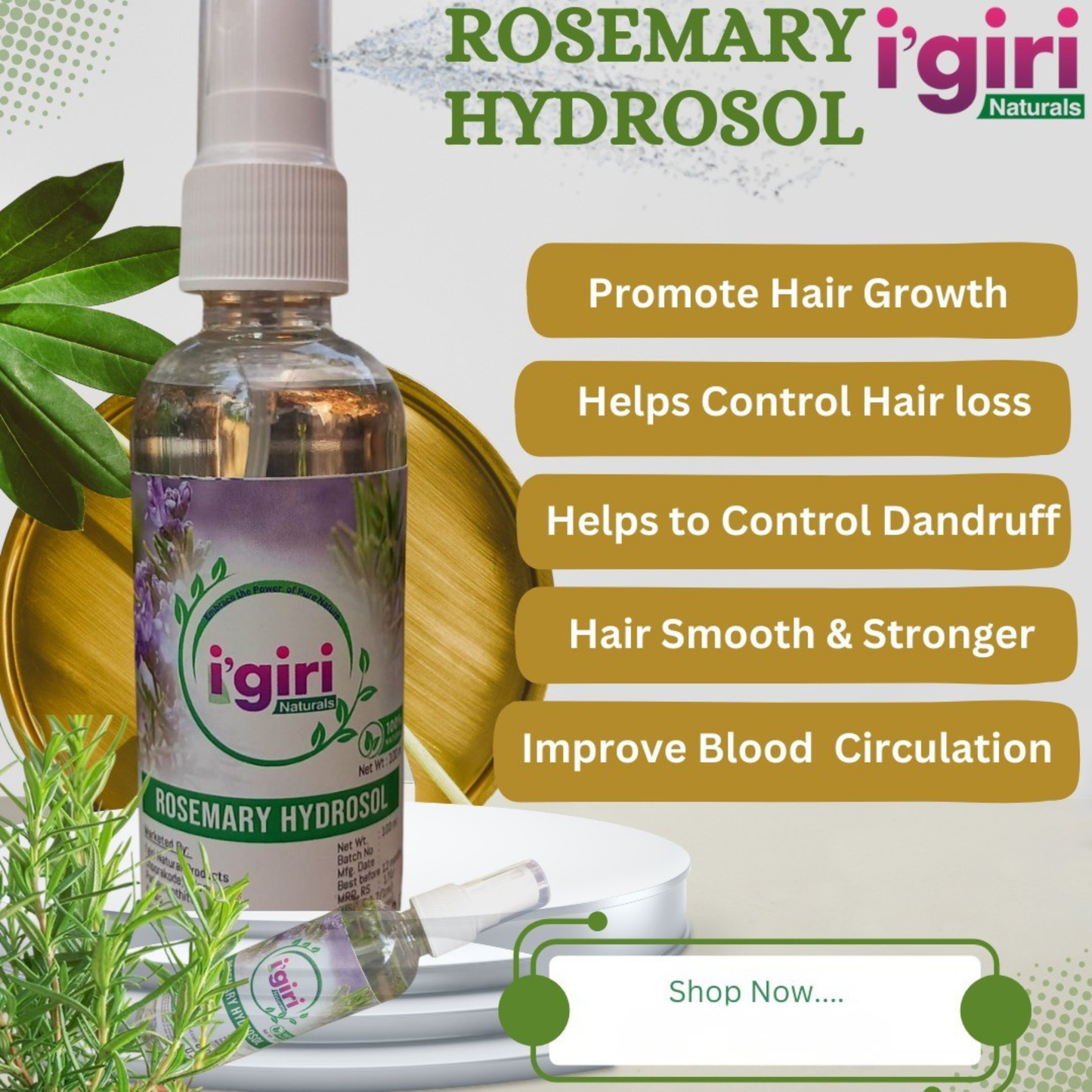 IG-Rosemary Hydrosol