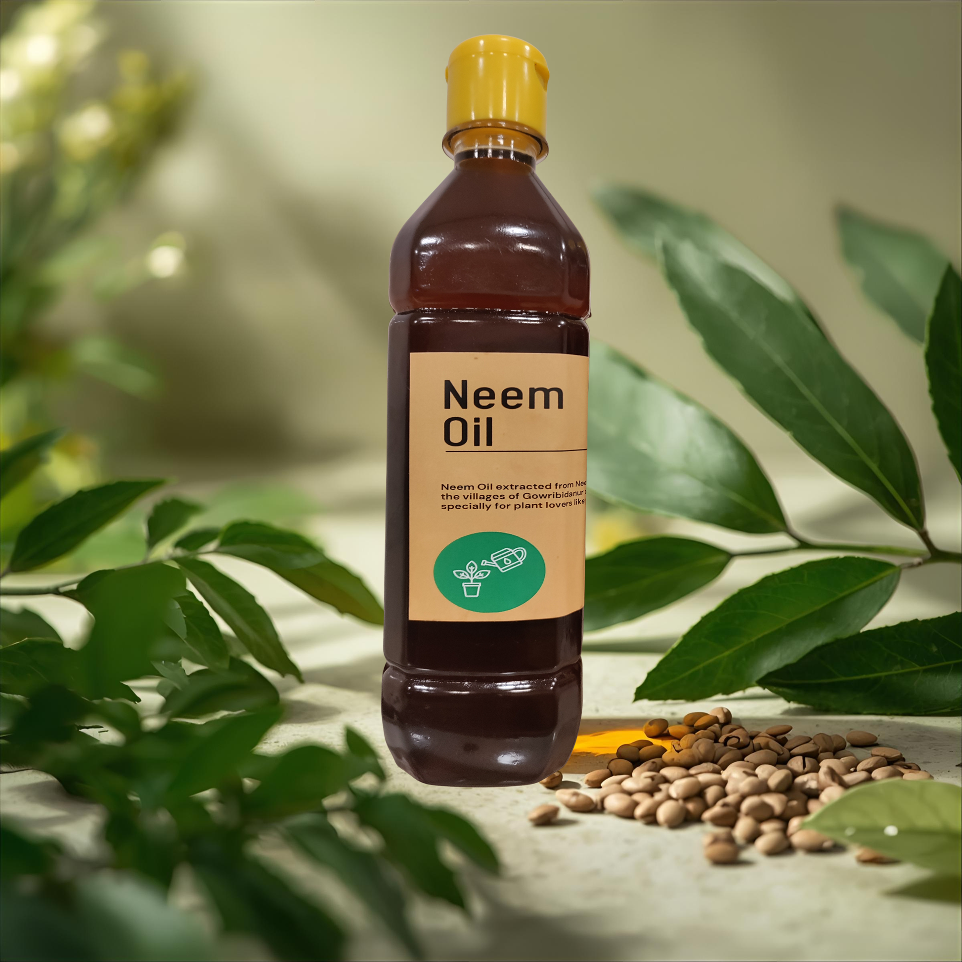 Pure neem oil Traditionally extracted brought to you by Woodified Natura