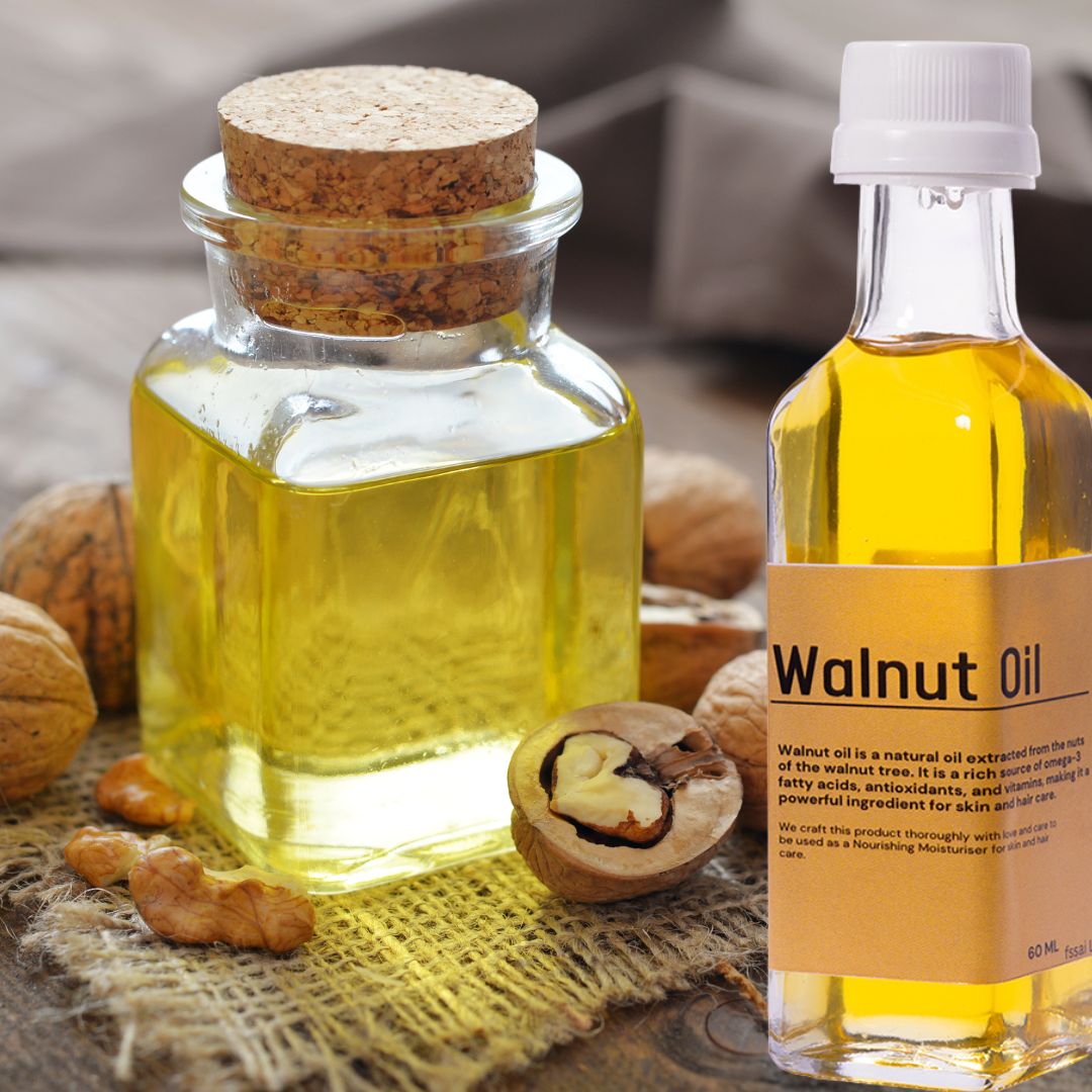 Cold pressed walnut oil omega-3 rich by Woodified Natura