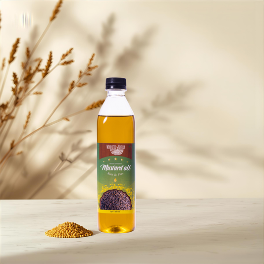 Cold Press Yellow Mustard Oil