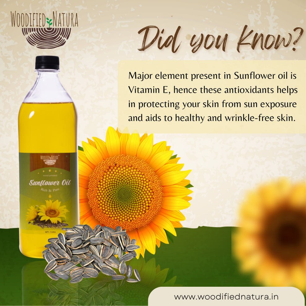 Curated visual reference: Gallery Detail: Cold Pressed Sunflower Oil Vitamin E Rich